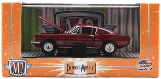 1:64 1965 Ford Mustang Fastback 2+2 289 (Burgundy)
