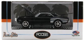 1:64 1968 Pontiac Firebird "Uncle Sam's Nephew" (Black/Silver)