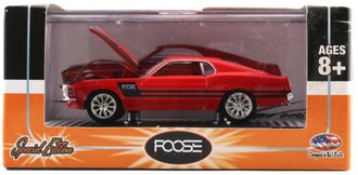 1:64 1970 Ford Mustang "Gambler 514" (Red/Black)