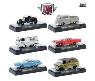 1:64 Detroit-Muscle Release 91 (Set of 6) 1:64 Detroit-Muscle Release 91 (Set of 6)