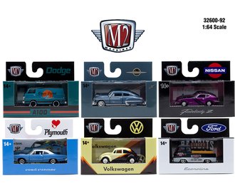 1:64 Detroit-Muscle Release 92 (Set of 6)