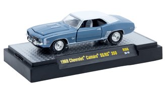 1:64 1969 Chevrolet Camaro SS/RS 350 (Blue) 1:64 1969 Chevrolet Camaro SS/RS 350 (Blue)