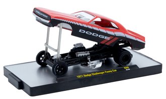 1:64 1971 Dodge Challenger Funny Car (Red/Black) 1:64 1971 Dodge Challenger Funny Car (Red/Black)