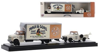 1:64 1968 Chevrolet C60 Truck w/1958 Chevrolet Apache Truck "Maui and Sons Surf Shop"