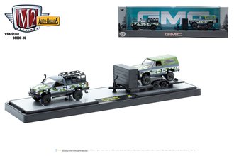 1:64 1998 GMC Sierra 1500 4x4 w/1973 GMC Jimmy Sierra 4x4 (Camo)