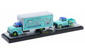1:64 1968 Chevrolet C60 Truck w/1958 Chevrolet Apache Stepside 1:64 1968 Chevrolet C60 Truck w/1958 Chevrolet Apache Stepside