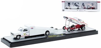 1:64 1973 Chevrolet Truck w/1969 Chevrolet Camaro Funny Car "Bruce Larson"