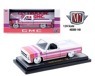 1:24 1976 GMC Sierra Grande 15 (White/Pink)