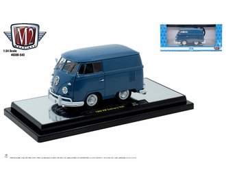 1:24 1960 Volkswagen Delivery Short Van Custom (Blue)