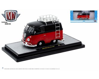 1:24 1960 Volkswagen Delivery Short Van Custom (Red)