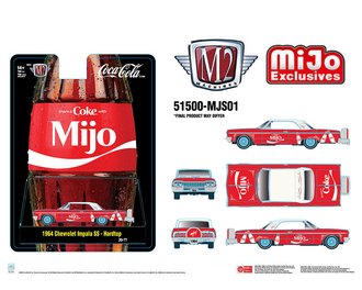1:64 1964 Chevrolet Impala SS Lowriders "Coca-Cola - Share A Coke with MiJo"