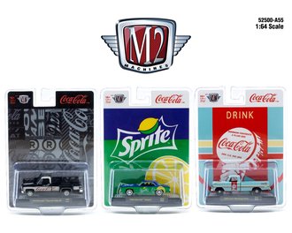1:64 Coca-Cola Release A55 (Set of 3)