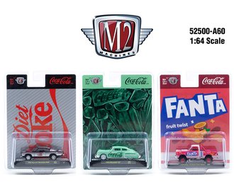 1:64 Coca-Cola Release A60 (Set of 3)