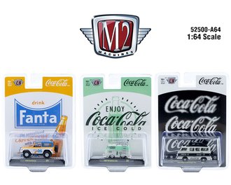 1:64 Coca-Cola Release A64 (Set of 3)