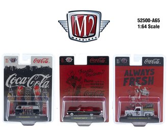 1:64 Coca-Cola Release A65 (Set of 3)
