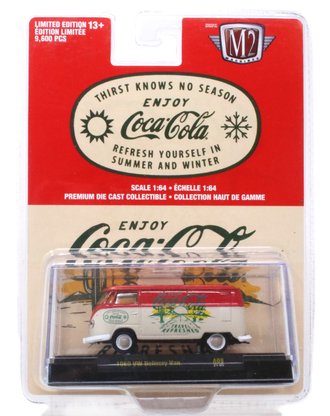 1:64 Coca-Cola - 1960 VW Delivery Van (Red) 1:64 Coca-Cola - 1960 VW Delivery Van (Red)
