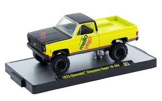 1:64 1973 Chevrolet Cheyenne 4X4 "Mello Yello"