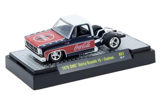 1:64 1976 GMC Sierra Grande 15 Custom "Coca-Cola" 1:64 1976 GMC Sierra Grande 15 Custom "Coca-Cola"