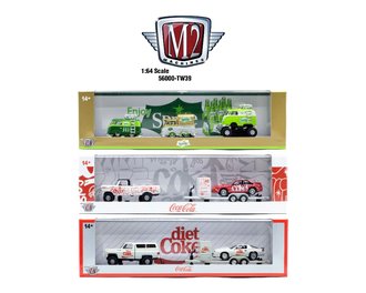 Coca-Cola 1:64 Auto-Hauler Release TW39 (Set of 3)