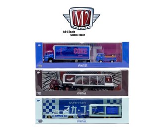 Coca-Cola 1:64 Auto-Hauler Release TW42 (Set of 3)