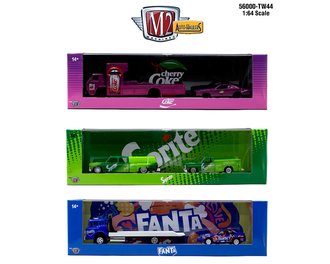 Coca-Cola 1:64 Auto-Hauler Release TW44 (Set of 3)