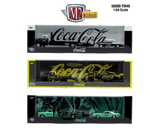 Coca-Cola 1:64 Auto-Hauler Release TW48 (Set of 3)
