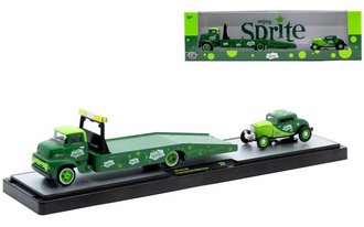 1:64 1956 Ford COE w/1932 Ford Three Window Coupe "Sprite" 1:64 1956 Ford COE w/1932 Ford Three Window Coupe "Sprite"