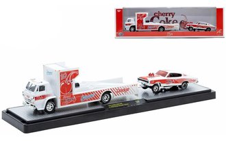 1:64 1966 Dodge L600 COE w/1966 Dodge Charger Gasser "Cherry Coke" 1:64 1966 Dodge L600 COE w/1966 Dodge Charger Gasser "Cherry Coke"