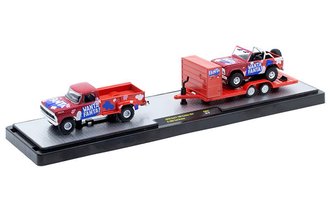1:64 1970 Ford F-100 Custom 4X4 w/1966 Ford Bronco "Fanta"