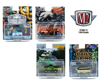 1:64 Diorama Release 15 (Set of 4)