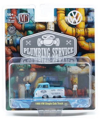 1:64 1960 VW Single Cab Truck "Plumbing Service"