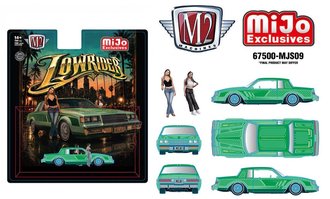1:64 1987 Buick Regal Lowriders w/2 Female Figures 1:64 1987 Buick Regal Lowriders w/2 Female Figures