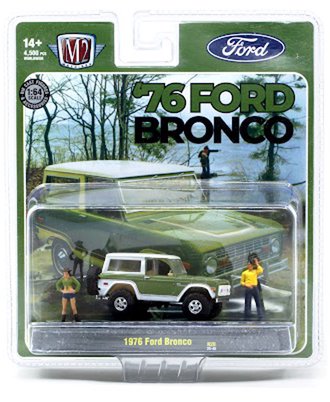 1:64 1976 Ford Bronco (Green/White)