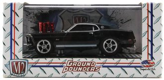 1:64 Ground Pounders 1969 Ford Mustang GT (Black) 1:64 Ground Pounders 1969 Ford Mustang GT (Black)