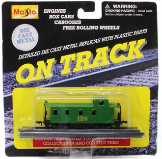 On Track - Green Caboose #128