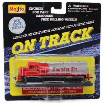On Track - Red Engine #8068 "Santa Fe"