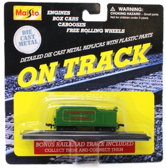 On Track - Green Coal Car "Roaring Camp Big Trees"