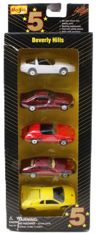 1:64 Five Star Series: Beverly Hills Series Five-Car Pack