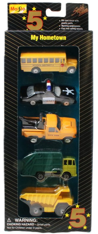 1:64 Five Star Series: My Hometown Series Five-Car Pack