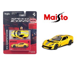 1:64 Speed Icons - Ferrari 812 Competizione (Yellow)