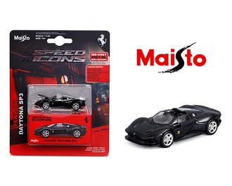 1:64 Speed Icons - Ferrari Daytona SP3 (Black)