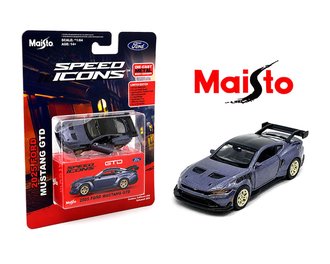 1:64 Speed Icons 2025 Ford Mustang GTD (Purple Metallic)