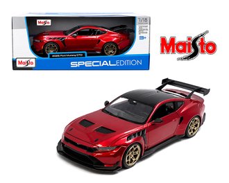 1:18 2025 Ford Mustang GTD (Red Metallic)