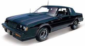 1:18 1987 Buick Grand National (Black)