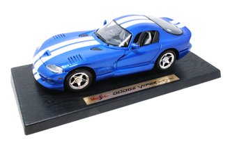 1:18 Dodge Viper GTS (Blue w/White Stripes)