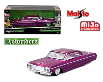 1:24 1964 Chevrolet Impala SS Lowriders (Candy Purple)