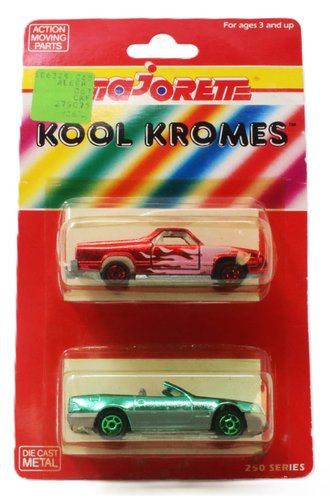 Kool Kromes - Chevy El Camino SS (Red) & Mercedes 500 SL (Green) Kool Kromes - Chevy El Camino SS (Red) & Mercedes 500 SL (Green)