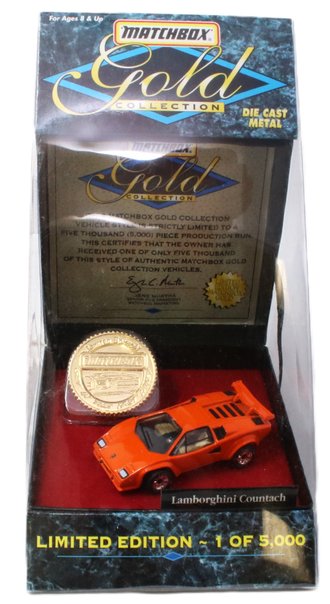 1:64 Gold Collection - Lamborghini Countach (Orange)