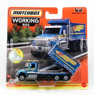 1:87 Western Star 49X Dump Truck (Blue) 1:87 Western Star 49X Dump Truck (Blue)