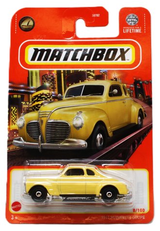 1:64 1941 Plymouth Coupe (Yellow)